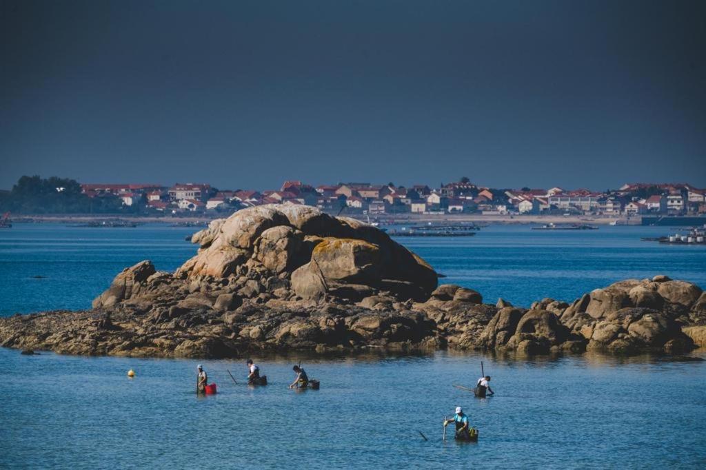 Casa Playa Las Sinas Vilanova de Arousa Exterior foto