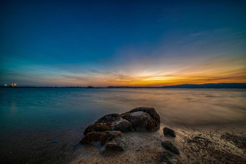 Casa Playa Las Sinas Vilanova de Arousa Exterior foto
