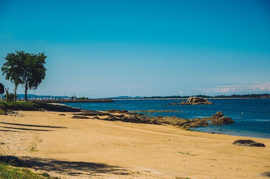 Casa Playa Las Sinas Vilanova de Arousa Exterior foto